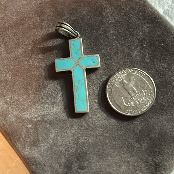 Turquoise Cross - Picture 2 of 3
